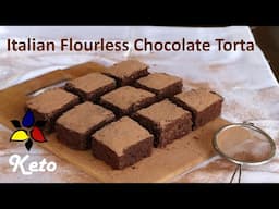 Italian Flourless Chocolate Torta