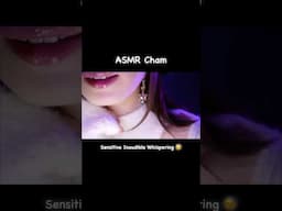 ASMR Sensitive Inaudible Whispering😴 #asmr #shorts