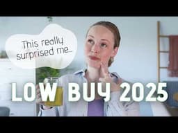 My Low-Buy Year 2025 Update (It's Not What I Expected)