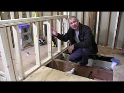 Securing A Half Wall