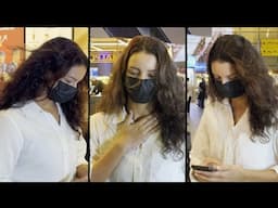Tripti Dimri Spotted at Mumbai Airport | Exclusive Fan Moment! 🔥 #TriptiDimri