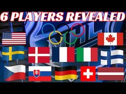 Breaking News:First 6 Players Revealed for 2026 Olympic Hockey Teams