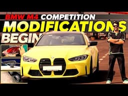 BMW M4 Competition Modifications Begin 😍🚀