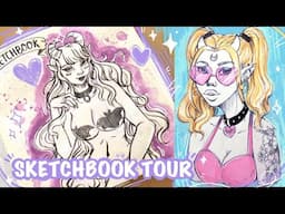 ⭐ BIGGEST Sketchbook Tour! ⭐