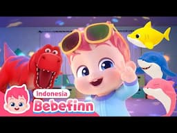 Kejutan Telur Dino! | Kumpulan Lagu T-Rex dan Hewan | Lagu Anak | Bebefinn Bahasa Indonesia