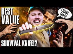 Cold Steel made World's BEST Value Survival knife!?!? Cold Steel SRK-C