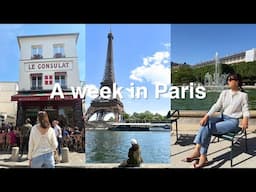 VLOG: A week in Paris 🇫🇷 Speaking french, restaurants, pretty sights and easy itinerary
