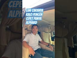 SEMANGAT❗️, kalo udah punya tabungan seharga alphard tinggal ekspansi bisnis #alphard #kaya