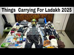 Must Pack Things For Ladakh Bike Ride 2025 | Ladakh Bike Ride 2025 @GoRiders