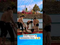 #swimming #swimmingpool #swim #wwe #fight #masti #enjoy #bhaichara #garmi #river #stunt