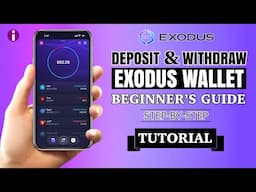 Deposit & Withdraw Crypto in Exodus Wallet (Beginner’s Guide) | App Tutorial