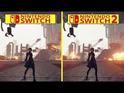 NieR: Automata Switch vs Switch 2 Grahics Comparison | Backward Compatibility Test