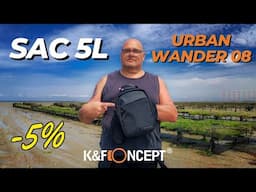 K&F Concept : Test du sac Urban Wander 08 5L