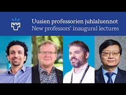 Oulun yliopiston uusien professorien juhlaluennot