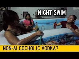 3 Filipinas Drink Non-Alcoholic Vodka In My Hot Tub