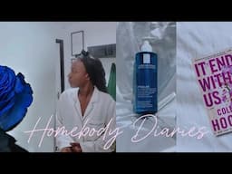HOMEBODY DIARIES | EVENING VLOG | BOOK REVIEW | SKIN CYCLING | LOVE IS BLIND HABIBI | LONDON VLOG