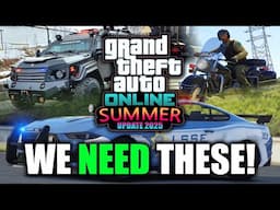 GTA Online: 5 Police Vehicles We Need In The Summer 2025 DLC!