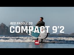 Red Paddle Co Compact 9'2" Inflatable SUP - Surf and freeride versatility in a travel-ready package.