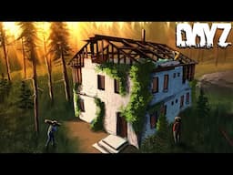 I Turned this ABANDONED HOUSE into My Cozy Base in DayZ!!