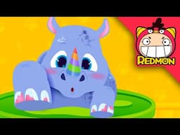 Save the Rhinoceros | Mark’s Animal Clinic | 4K cartoon | REDMON
