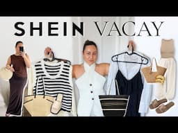 SHEIN SUMMER & VACATION HAUL 2025 - Chic Summer & Vacay Outfit Ideas, Dresses & Must-Have Basics!