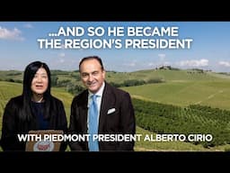 Backstage at Grandi Langhe 2025: with Alberto Cirio, President of Piemonte