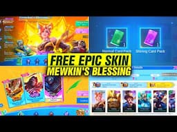 GET FREE EPIC SKIN FROM MEWKIN'S BLESSING EVENT IN MLBB | FULL GUIDE & TUTORIAL| JASLEEN