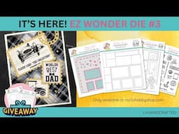 NEW EZ Wonder Die #3! Perfect for NO WASTE Papercrafting! Plus Discount Code!!
