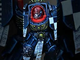 Grimdark Gold #40k #warhammer #miniature #miniaturepainting #spacemarines #art #ultramarines #gold