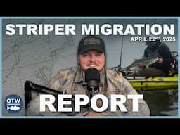 Striper Migration Report | April 22nd 2025