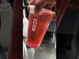 Dunkin Donuts Strawberry Dragonfruit Green Tea Refresher  🍵  @Dunkin-Donuts #refresher