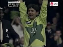 Saeed Anwar Master Class 💯 & Bowlers vs Zimbabwe Put Pakistan In Semi Final Of WC @ Oval 1999
