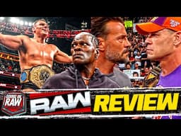 CM Punk vs. Cena in Saudi Arabia! GUNTHER New World Champ! Ron Killings' Truth Promo  WWE Raw Review