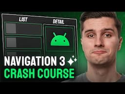 Beginner's Crash Course to the New Navigation 3 Library (Android & KMP)