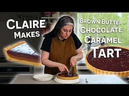 Claire Saffitz’s Ultimate Brown Butter Chocolate Caramel Tart | Dessert Person