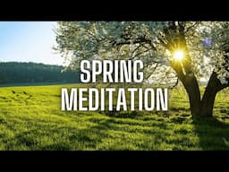 A Deeply Relaxing Voice Only Spring Meditation for Positive Thinking, Stress Release & Mental Health