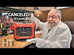 Harbor Freight PREDATOR 2000 Portable Power Station | RECALLED After This Video!