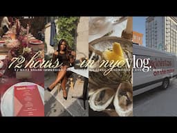 VLOG | 72 hours in NYC w/ TJ MAXX + Shopping Spree + Good Food + Events + more | iDESIGN8