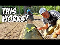 Build GARDEN ROWS Fast & Easy To Grow Your OWN Food!