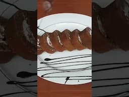 Chocolate Swiss Roll #cake #chocolate #easyrecipe