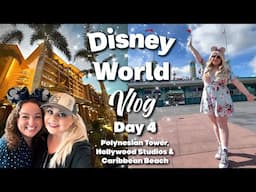 WALT DISNEY WORLD 2025 DAY 4✨ Island Tower at the Polynesian, Hollywood Studios & Caribbean Beach