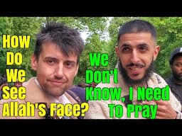 Speakers Corner/Ali Dawah Runs From Rob From Sentinel Apologetics When He Talks About Allah