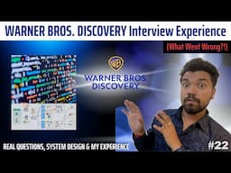 WARNER BROS DISCOVERY Interview 💻 | Sr. Backend Engineer | Real Questions, System Design & Answers!