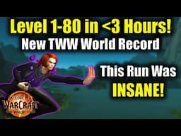 Solo 1-80 World Record Speedrun in Under 3 Hours! (2:59:36)