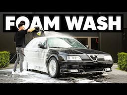Cleaning A 31 Year Old Alfa Romeo 164 - Ceramic Maintenance Wash