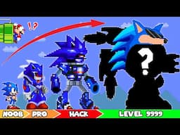 What If Mario vs Sonic Becomes RoBot Sonic Growing Up? | ADN MARIO GAME