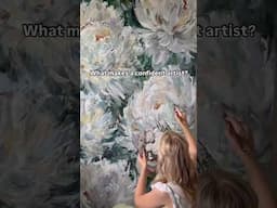 When I ask what beginner artists want the most?...many of them say...CONFIDENCE!