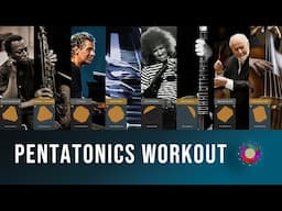 Bergonzi's Pentatonic Lines. Workout for Improvisation. Jazz Tutorial