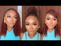 Guesssssss what???????? It’s Mini Braids Gorgeousness 😍 How to make Mini braids with Afro Kinky bulk