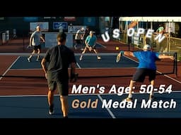 Men's Age: 50-54 Gold Medal Pickleball Match - US OPEN 2025 Pickleball Tournament